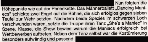 Sitzung Worfelden Bericht BüNachrichten 23.02.2006 Ausschnitt